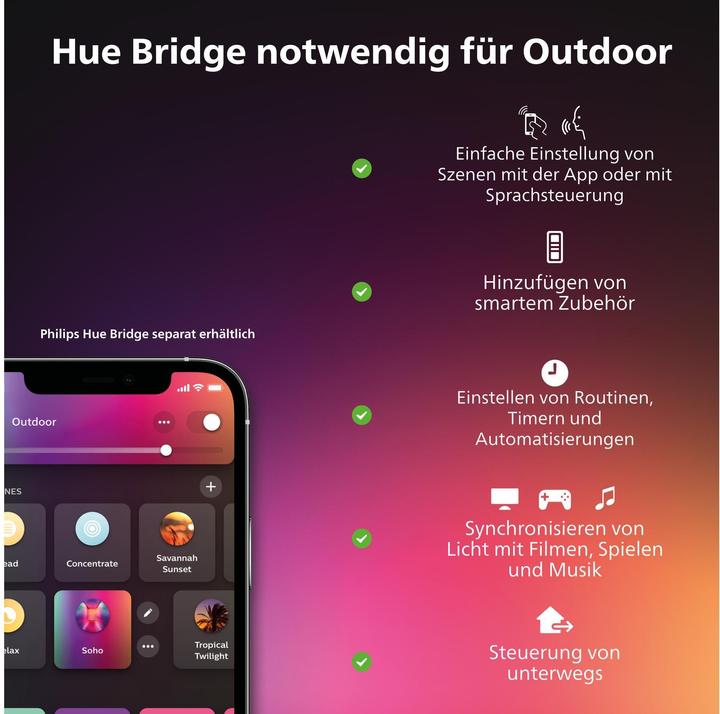 Produktbild Philips Hue Daylo Basis (1050 lm)