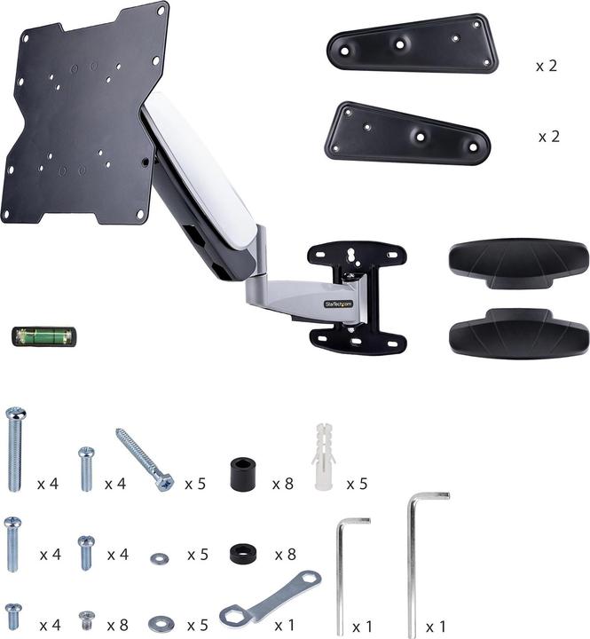 Actual product image StarTech TV Wall Mount (Wall, 30 kg, 23" - 55")