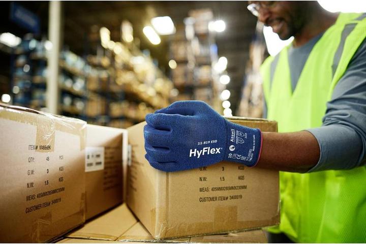 Produktbild Ansell HyFlex 11819R100-1P Arbeitshandschuh Grösse (Handschuhe): 10 EN 21420:202 (10)