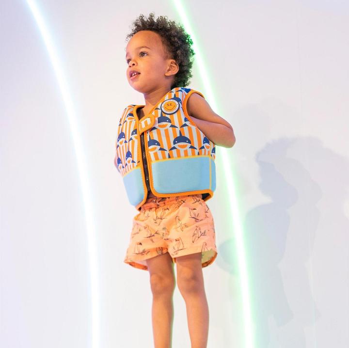 Actual product image Swim Essentials Lifejacket 4-6 years Shark (One size, 18-30 kg)