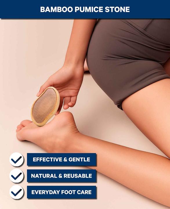 Produktbild Noya Bimsstein für Fusspflege, Bambus