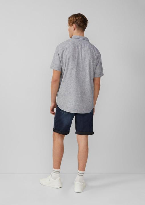 Produktbild S.Oliver Hemd Regular Fit: Meliertes Hemd aus Leinenmix (XXL)