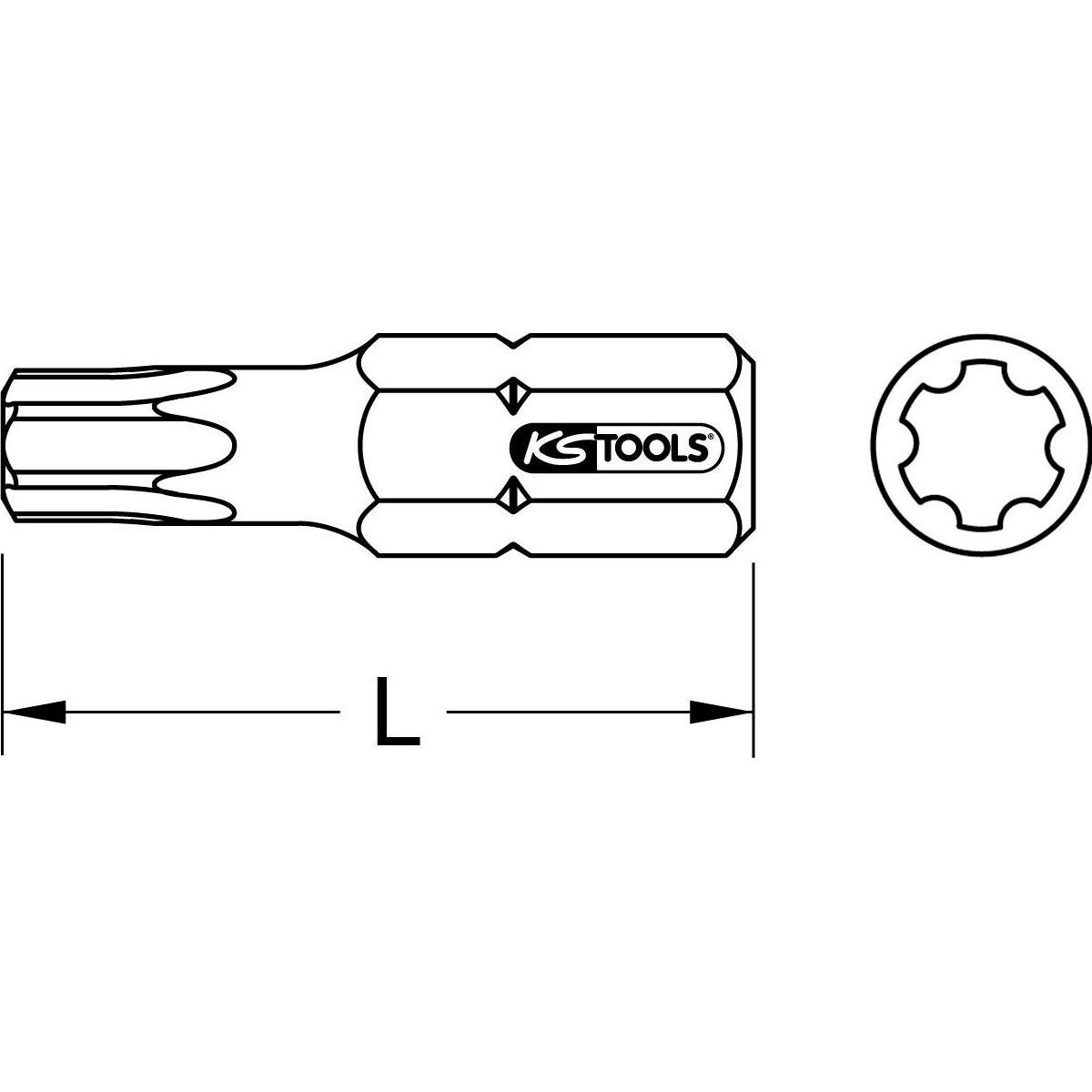 Thumbnail - KS Tools, Bits, 911.3261 (10mm)