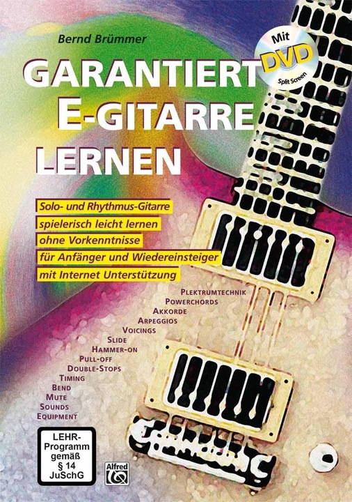 Produktbild Garantiert E-Gitarre lernen (Deutsch, Bernd Brümmer, 2009)