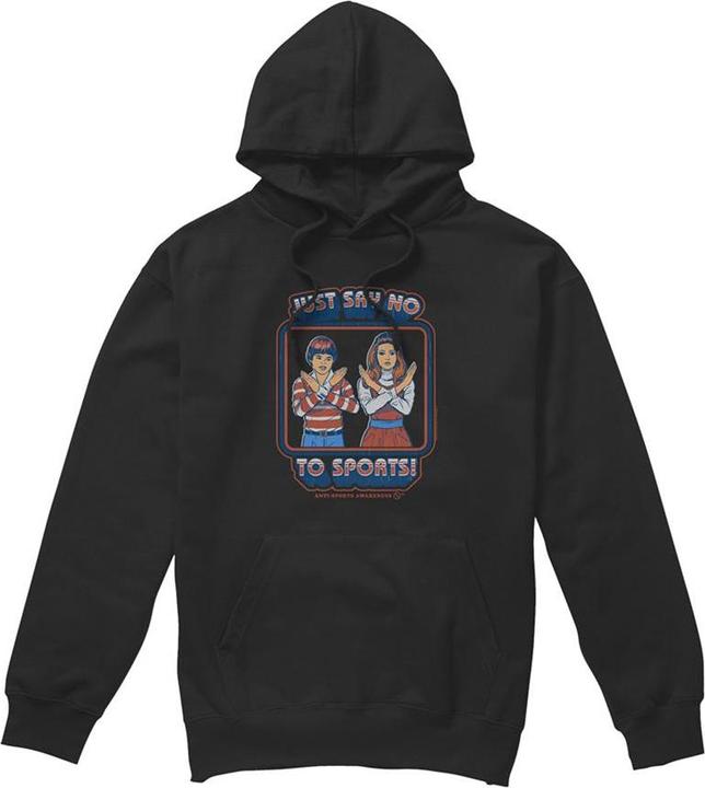 Produktbild Steven Rhodes Say No To Sports Kapuzenpullover (L)