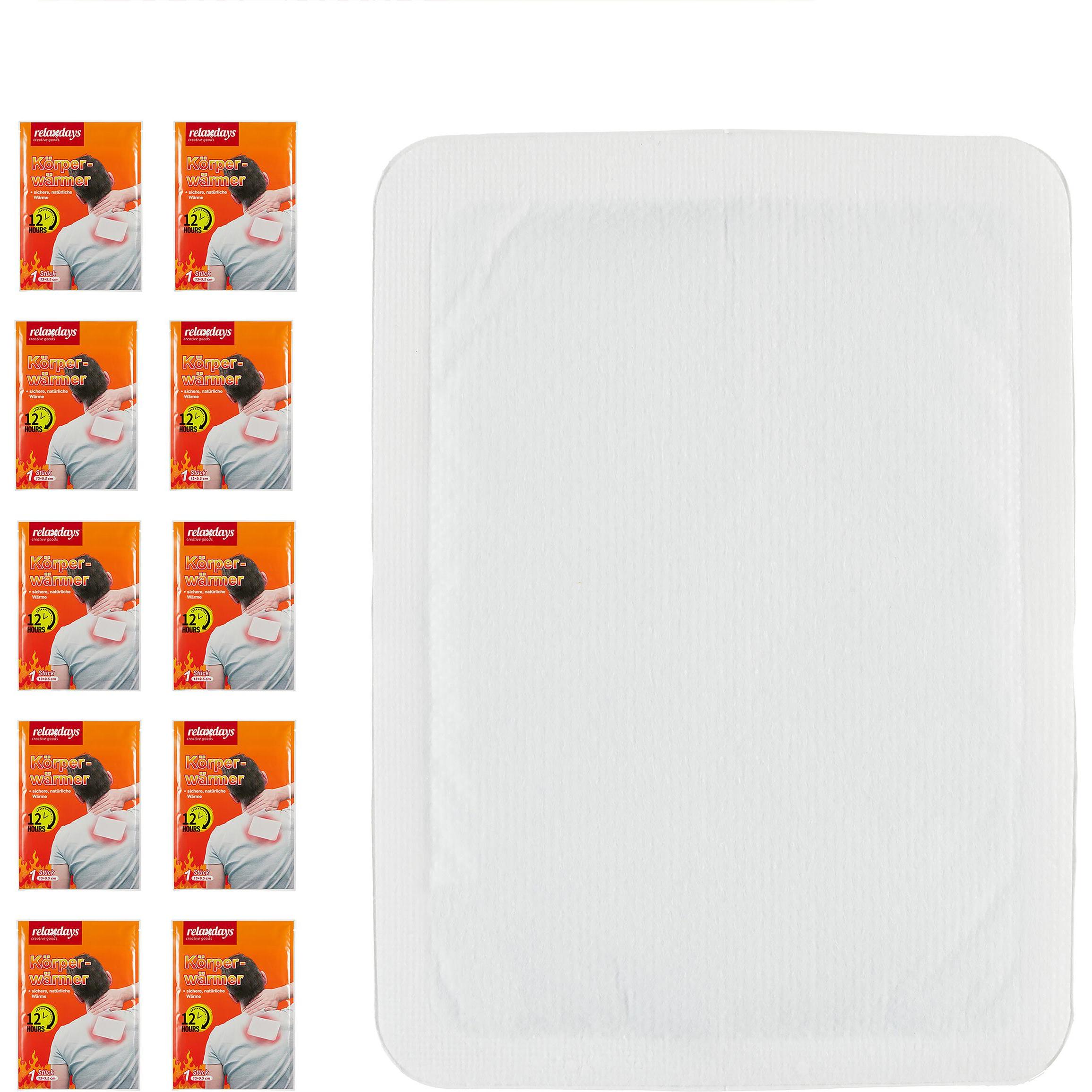 Relaxdays, Handwärmer + Fusswärmer, Wärmepads