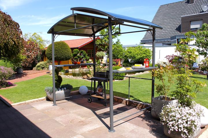 Actual product image Leco Professional barbecue pavilion (275 cm, 165 cm)