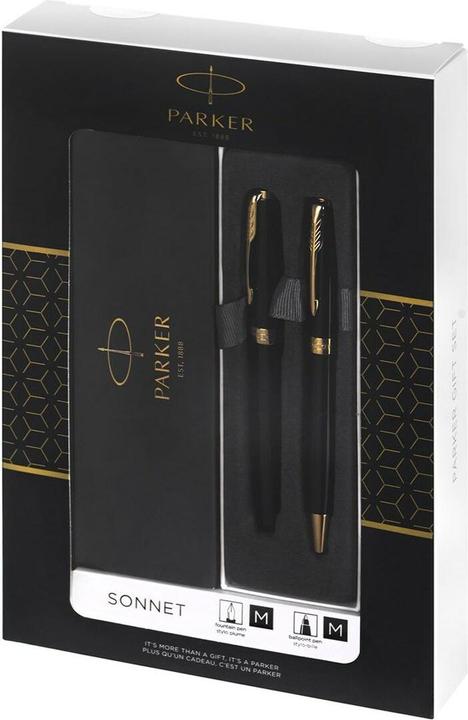 Produktbild Parker Sonnet DuoSet (Gold, Schwarz, 2 x)