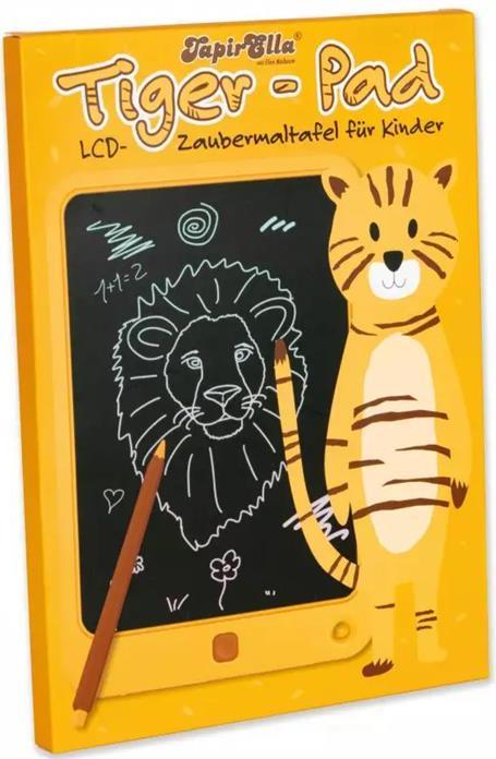 Image du produit Lutz Mauder TapirElla Tiger-Pad, LCD Ardoise magique pour enfants)