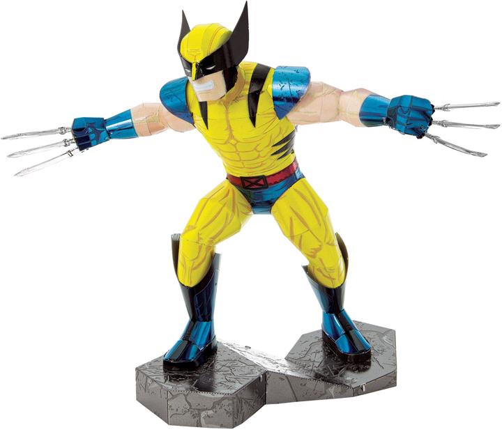 Actual product image Metal Earth Marvel Wolverine MMS481