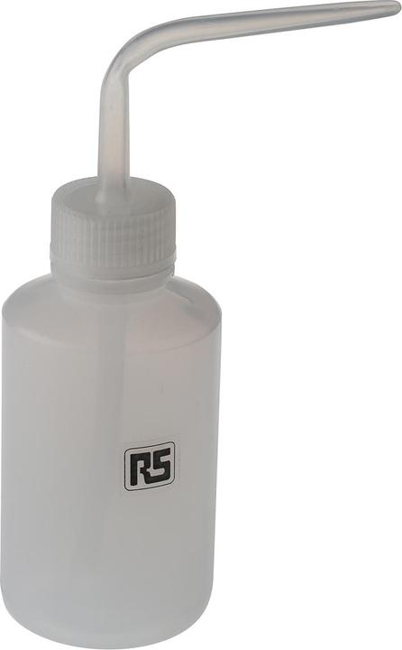 RS PRO Pissette Transparente pour Nettoyants, Huiles, Solvants, 110ml
