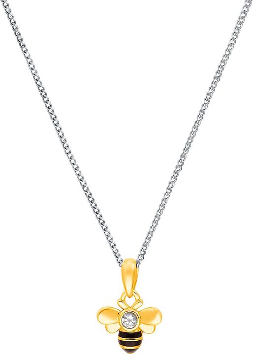 Immagine prodotto Prinzessin Lillifee Collana per bambine, argento 925, zirconi (sintetici) | ape (Argento 925, 35 cm)