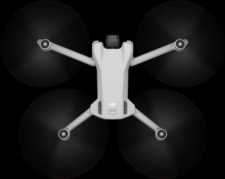 Image du produit DJI Mini 3 avec contrôleur RC et Fly More Combo (38 min, 248 g, 48 Mpx)