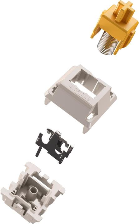 Actual product image Glorious Panda Standard Switches, mechanisch, 5-Pin, taktil, MX-Stem, 50g - lubed, 36 Stück