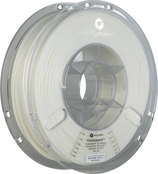 Immagine prodotto Polymaker 70189 - Filamento - Polysupport Peel off - bianco - 750 g (PolySupporto, 2.85 mm, 750 g, Bianco)