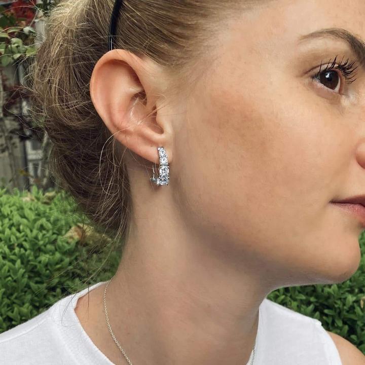 Immagine prodotto Candy Orecchini Zaraza, argento 925 (Argento 925, Argento 925)