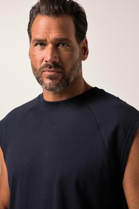 Actual product image JP1880 tank top, dropped shoulders, round neck, up to 8 XL (7XL)