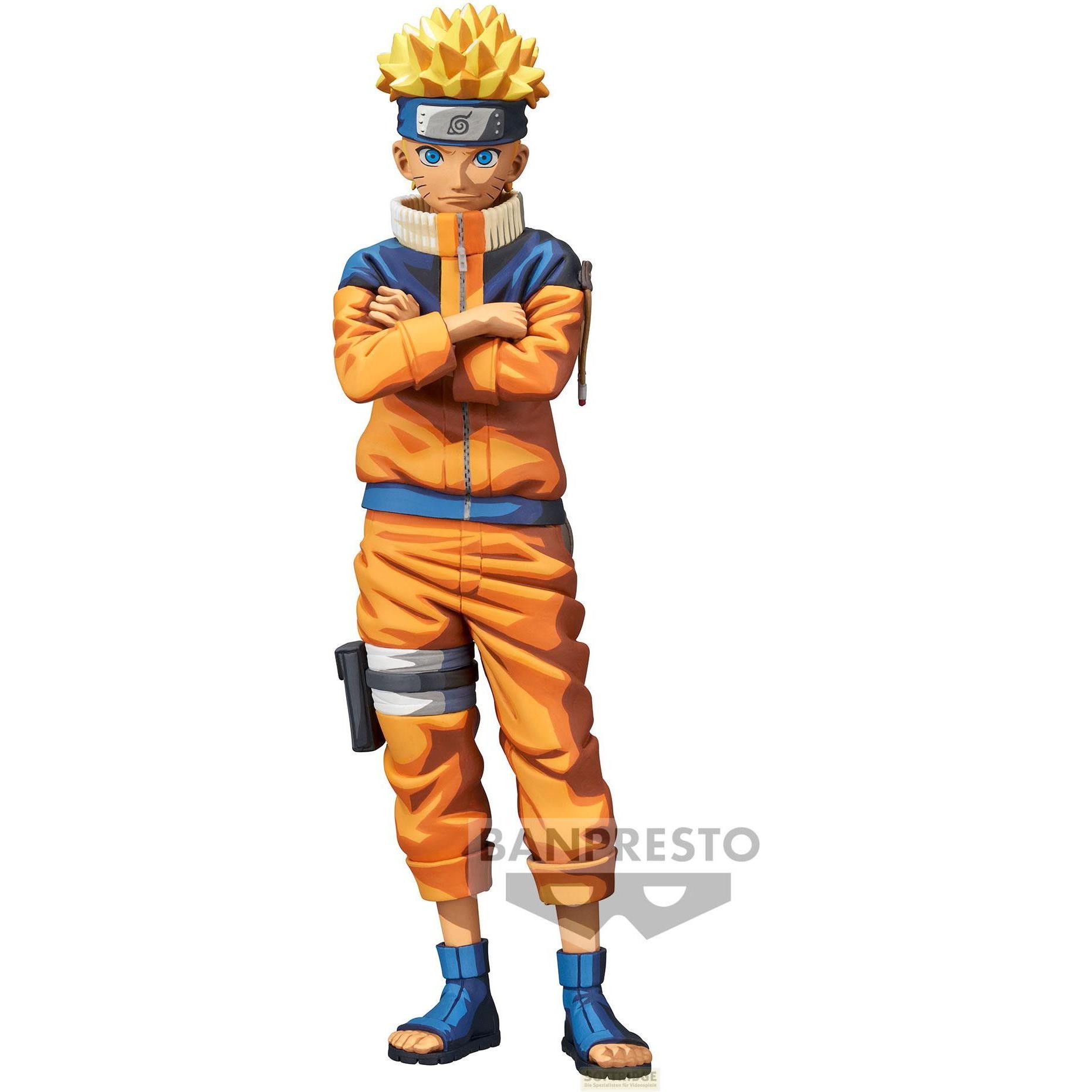 Banpresto Naruto Grandista Manga Dimensions Uzumaki Naruto 23cm
