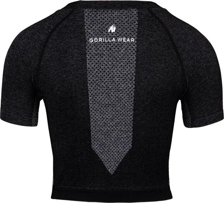 Produktbild Gorilla Wear Selah Seamless Crop Top - schwarz (L)