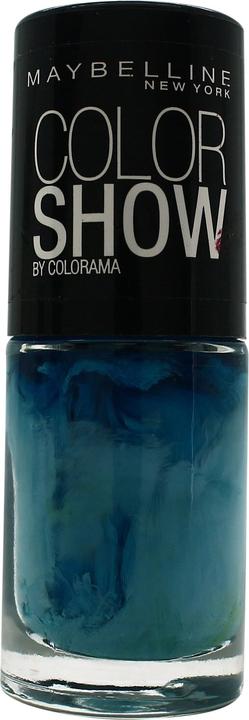 Immagine prodotto Maybelline New York Maybelline Color Show by Colorama Smalto per unghie n. 651 Blu freddo 7 ml (Blu freddo)