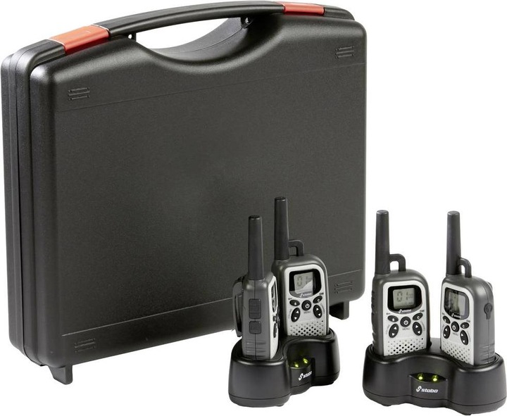 Actual product image Stabo freecomm 400 II 4-piece radio case (10 km)