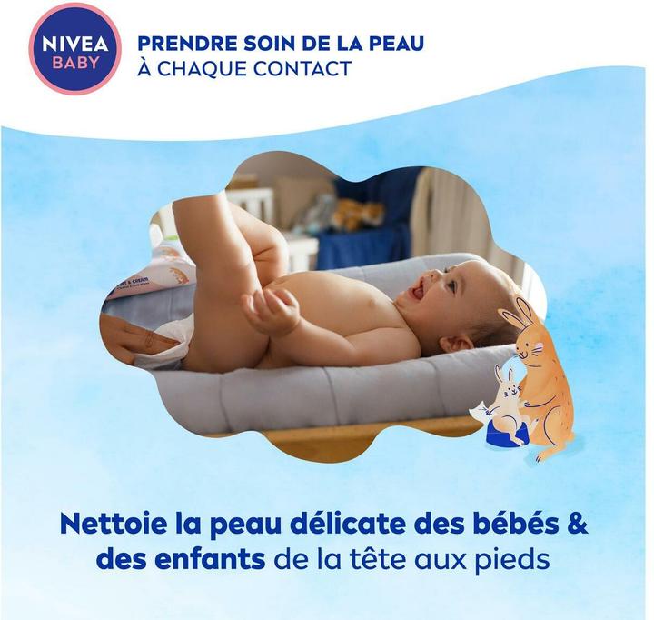 Produktbild NIVEA Multipack Toddies Feuchttücher (12 Stück) (12 x 57 Stk.)