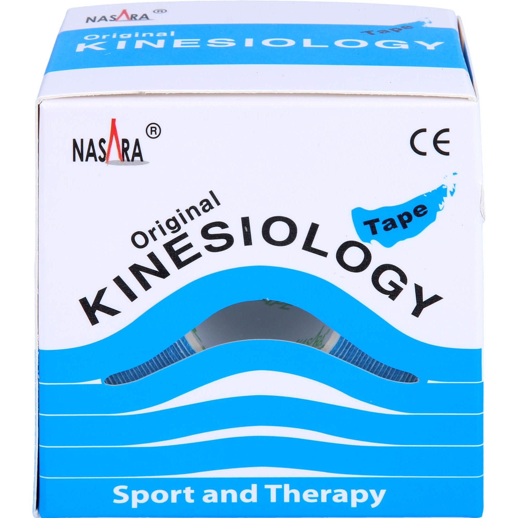 Mikros, Kinesio Tape, Nasara Kinesiotape 5x5 Bla (5 m)