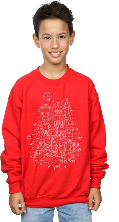 Produktbild Star Wars Empire Christmas Sweatshirt Jungen (116)