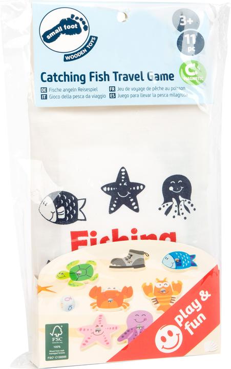 small foot Fishing Fish fishing Travel game (German)