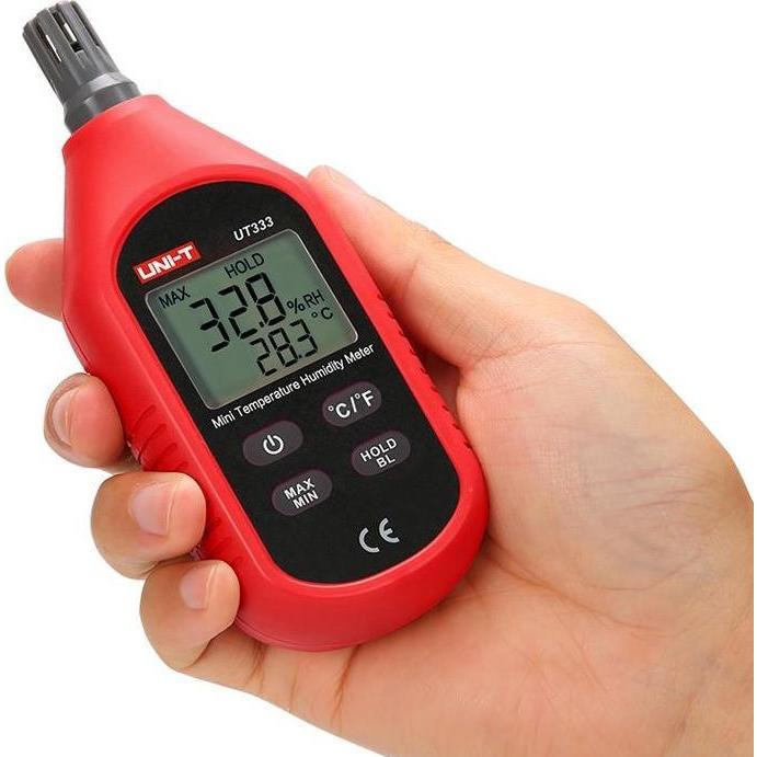 Thumbnail - Uni-T, Detektor, Temperature And Humidity Meter Ut333