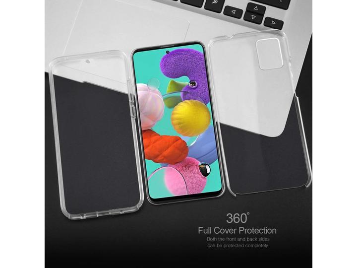 Immagine prodotto Screenguard Protezione schermo e corpo a 360° Samsung Galaxy A51 4G Cover con pellicola (Samsung Galaxy A51)