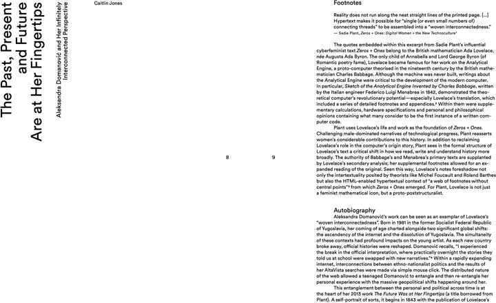 Nährwerte und Zutaten Aleksandra Domanović (Deutsch, Englisch, Aleksandra Domanović, 2025)