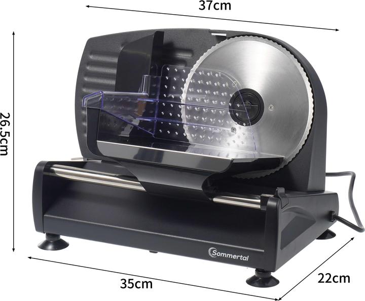 Image du produit Sommertal Allesschneider AS190 DUAL 200W