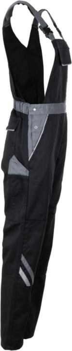 Actual product image Planam Ladies dungarees black/slate/zinc 46 48 (48)