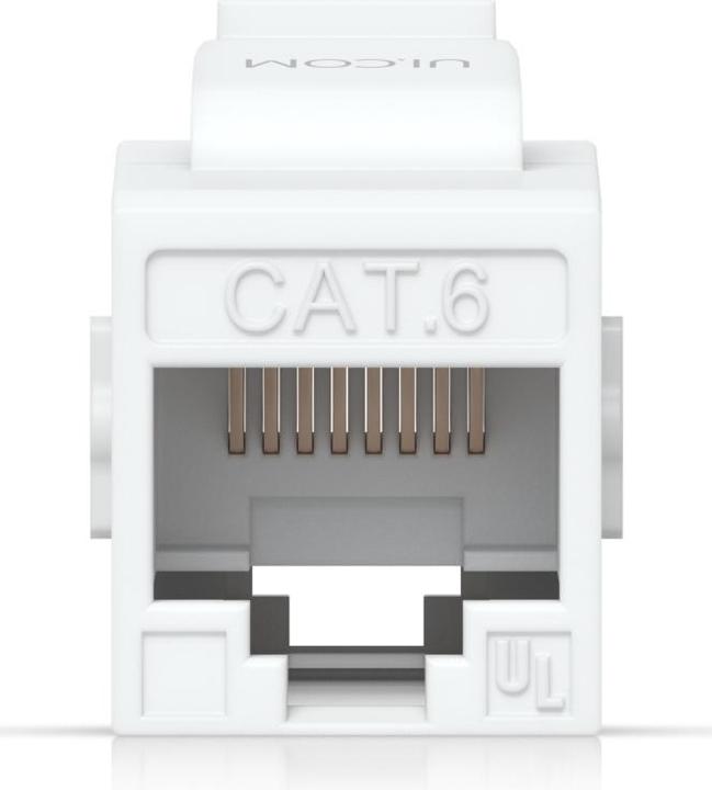 Actual product image Ubiquiti Rack U-RACK-6U UACC-Keystone-Coupler-C6 (Keystone module)