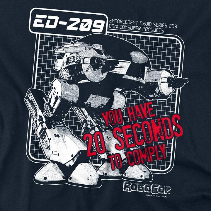 Produktbild Robocop Ed 209 TShirt Langärmlig (S)