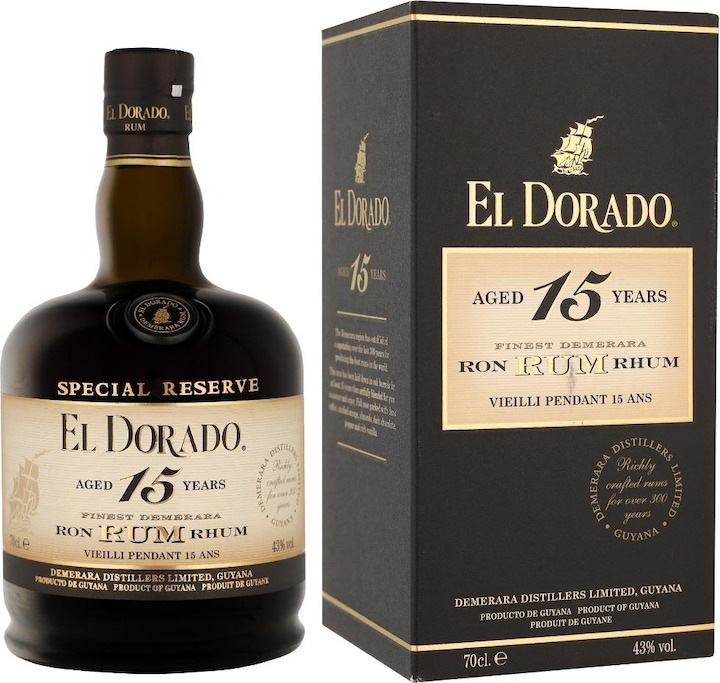 Immagine prodotto El Dorado Special Reserve Demerara Rum (1 x 70 cl)