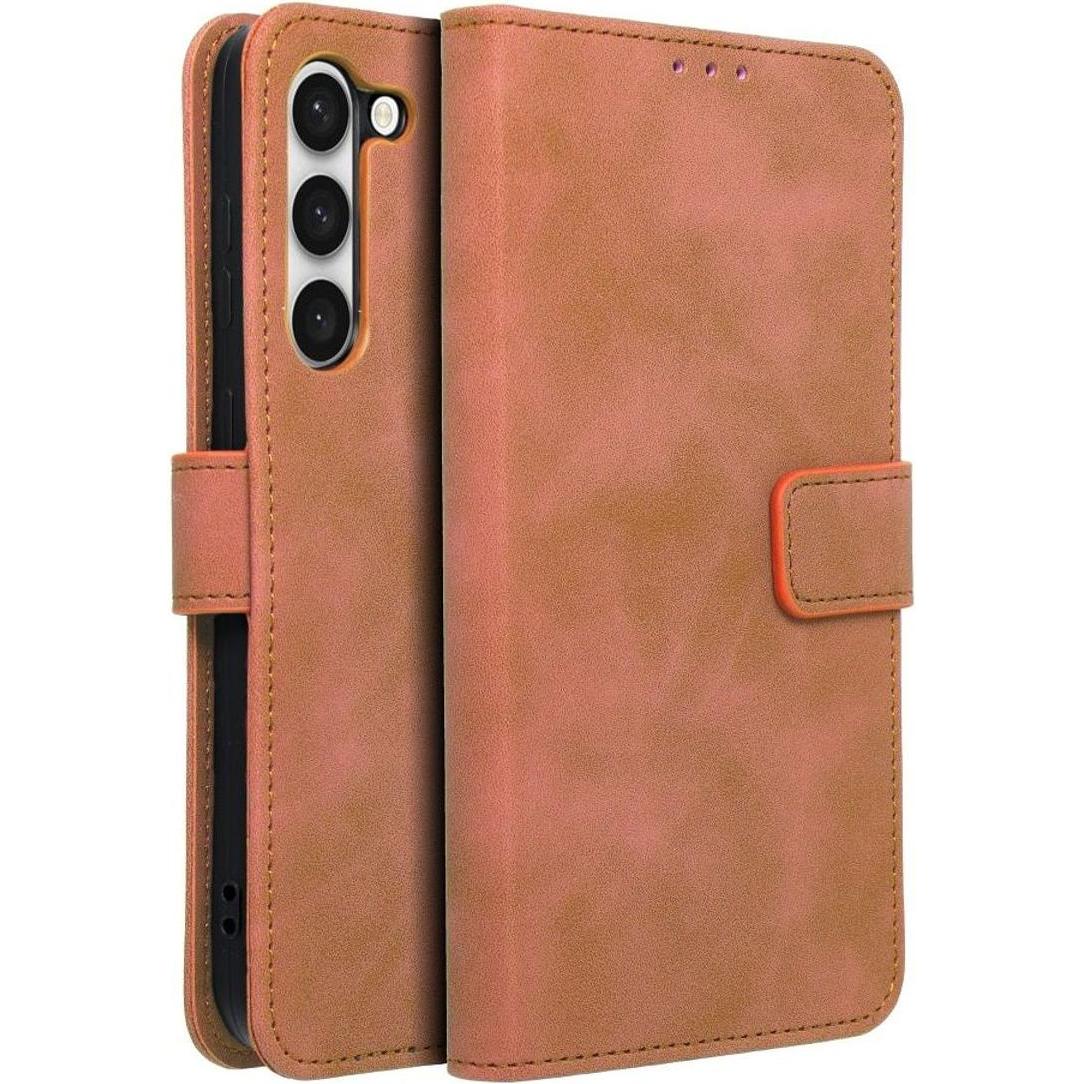 Thumbnail - König Design Hülle Handy Schutz für Samsung Galaxy S23 Plus Ultra Tasche Wallet Case Cover (Xiaomi 12X), Smartphone Hüll...