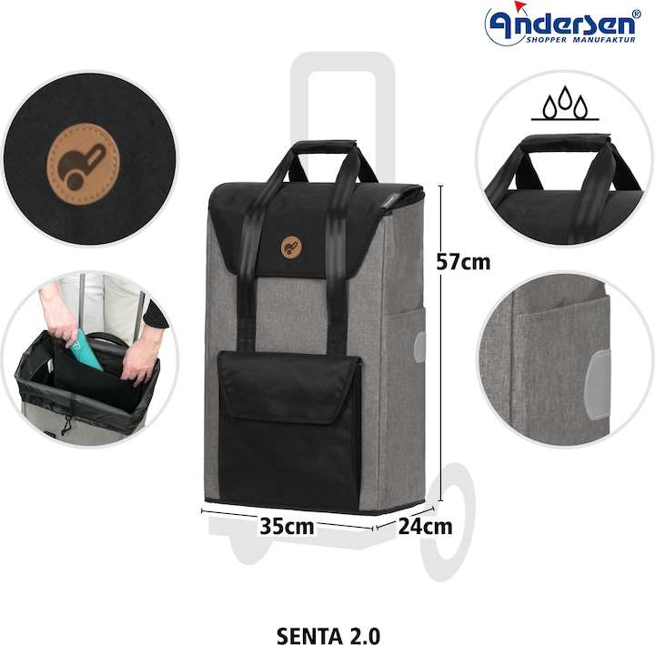 Image du produit Andersen Senta 2.0 gris