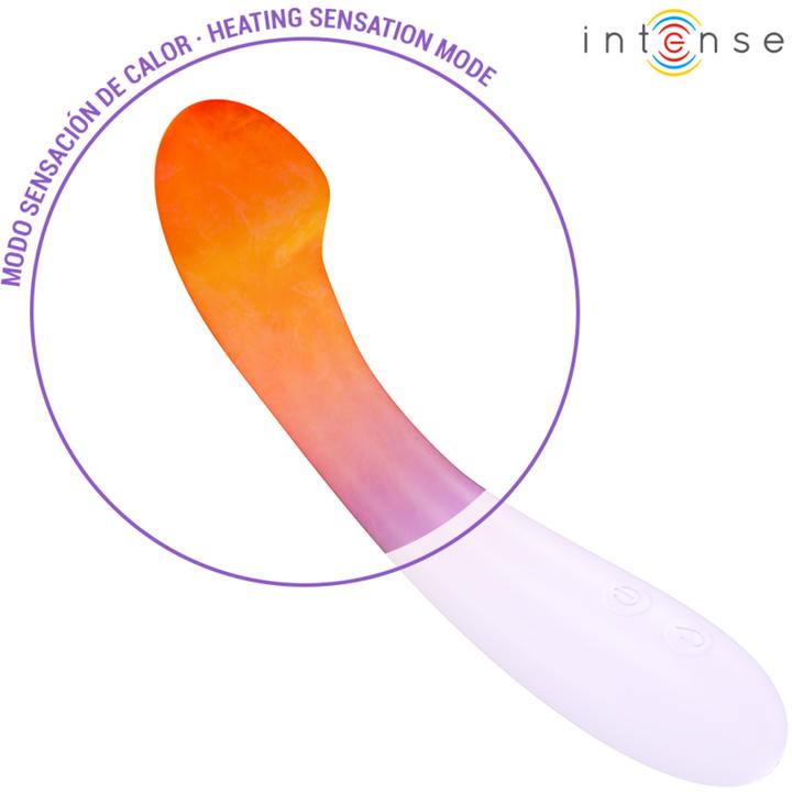 Immagine prodotto Intense Vibratore Becky 19 cm Riscaldabile 7 Vibrazioni Viola