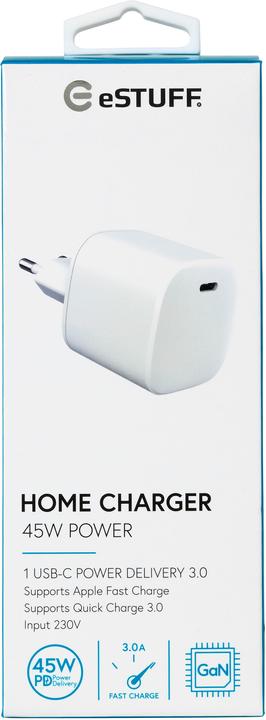 Produktbild eSTUFF Home Charger PD45W GaN (45 W)