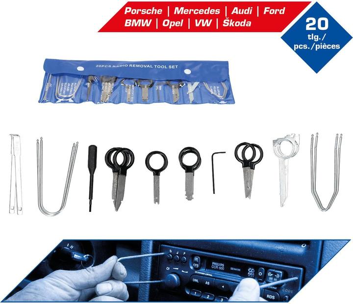 Actual product image Brilliant Tools Radio-Demontage-Satz, 20-tlg