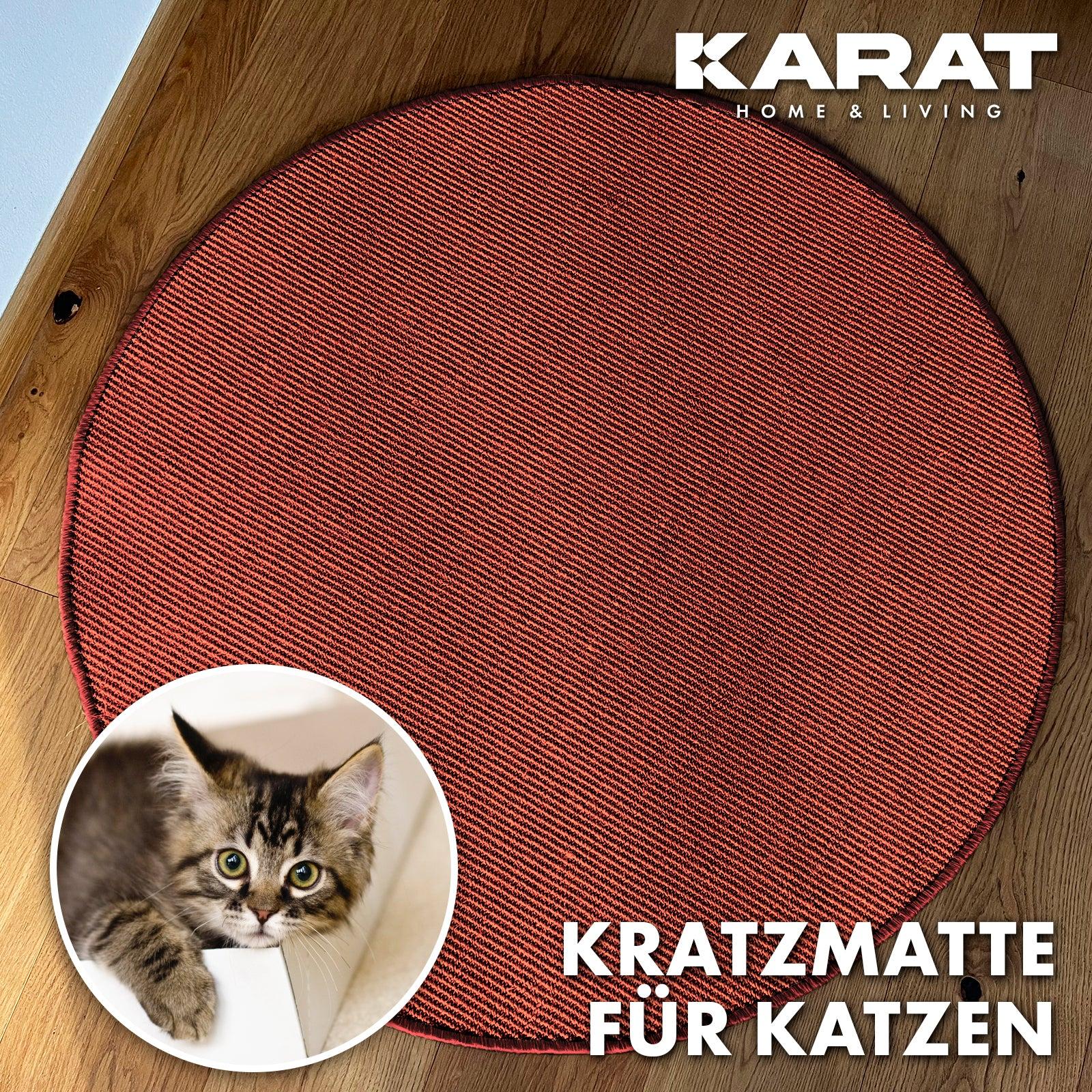 Karat Katzen-Kratzmatte (0.80 cm, Rot), Katzenbaum