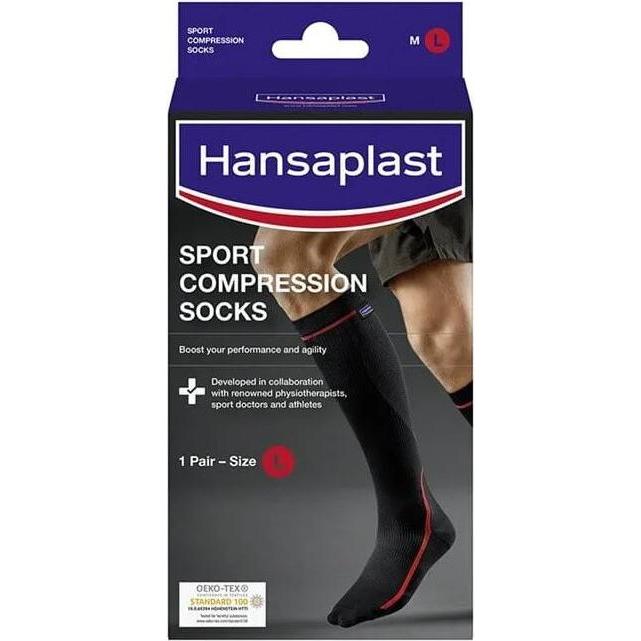Beiersdorf Hansaplast Sport Com Soc L (L, XL) (48728)