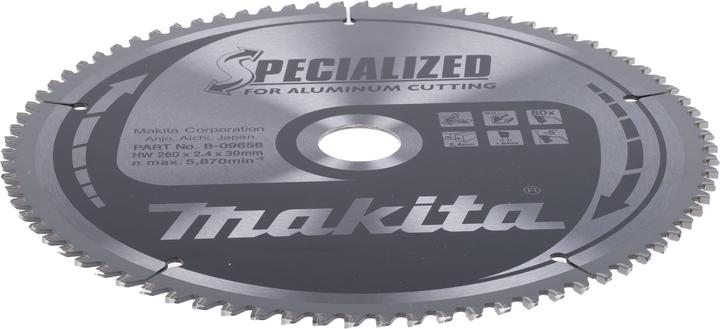 Image du produit Makita Lame de scie circulaire au carbure de tungstène, Ø 260mm, 1 pièce