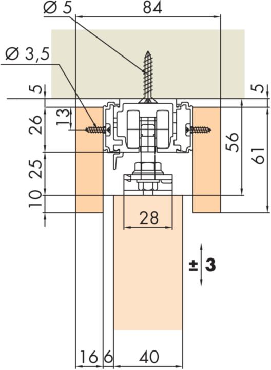 Produktbild HAWA Schiebetürbeschläge
