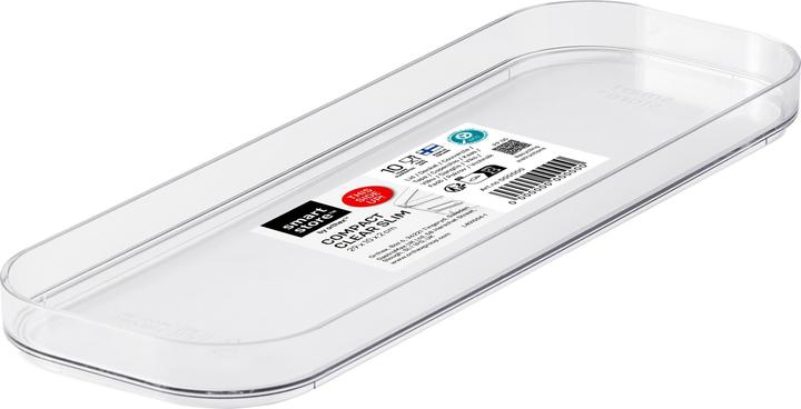 Produktbild Smartstore Deckel für Aufbewahrungsbox COMPACT CLEAR SLIM transparent, Masse: (B)286 x (T)96 x (H)23 mm, Materi (9.80 cm, 0.51 l)