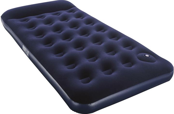 Image du produit Bestway Matelas gonflable 1 place avec pompe à pied intégrée 1,88 m x 99 cm x 28 cm (99 x 188 cm)