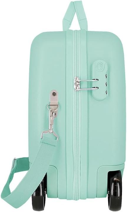 Produktbild Disney Aloha Stitch Kinderkoffer mit zweiseitigem Zahlenschloss und Trolleyfunktion (34 l)