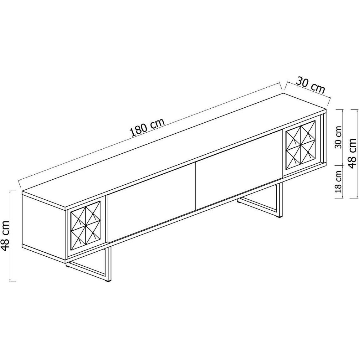 Thumbnail - Skye Decor, TV Möbel, Chrome Line TV Stand
